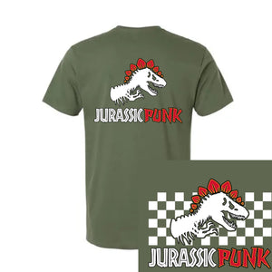 Jurassic Punk (Front) w/ Jurassic Checks (Back)