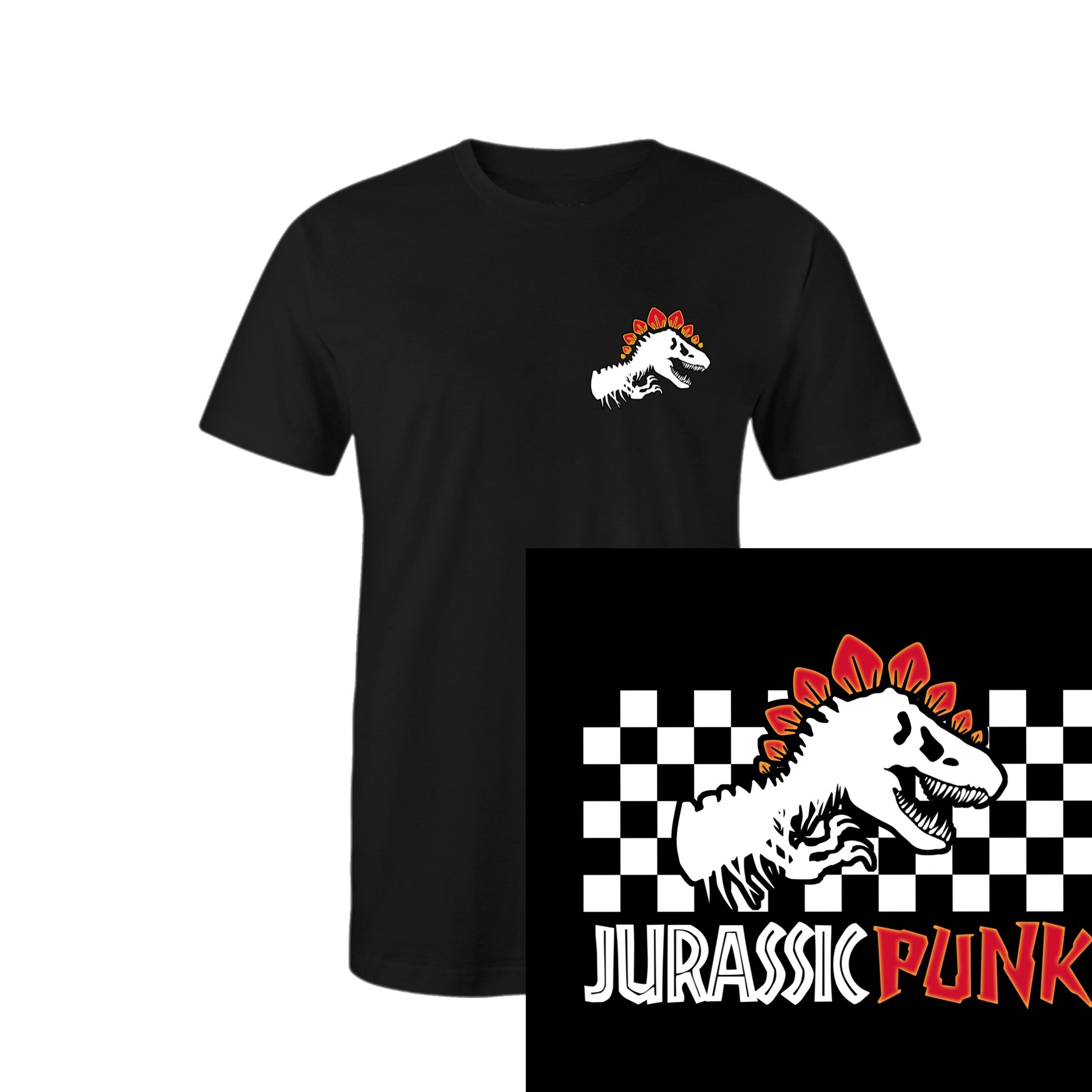 Jurassic Punk Pocket w/ Jurassic Punk Checks (Back)