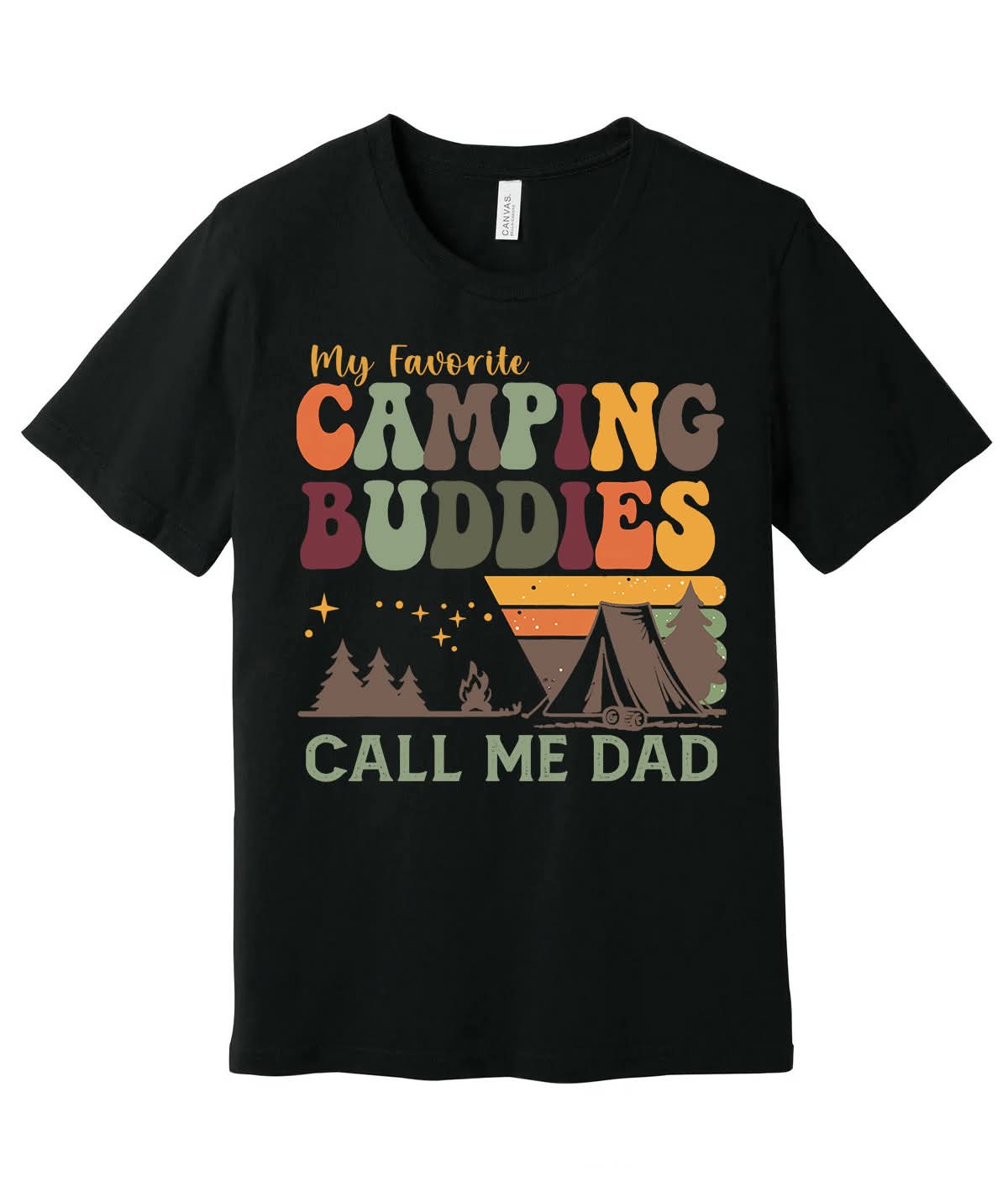 Camping Buddies Call Me Dad
