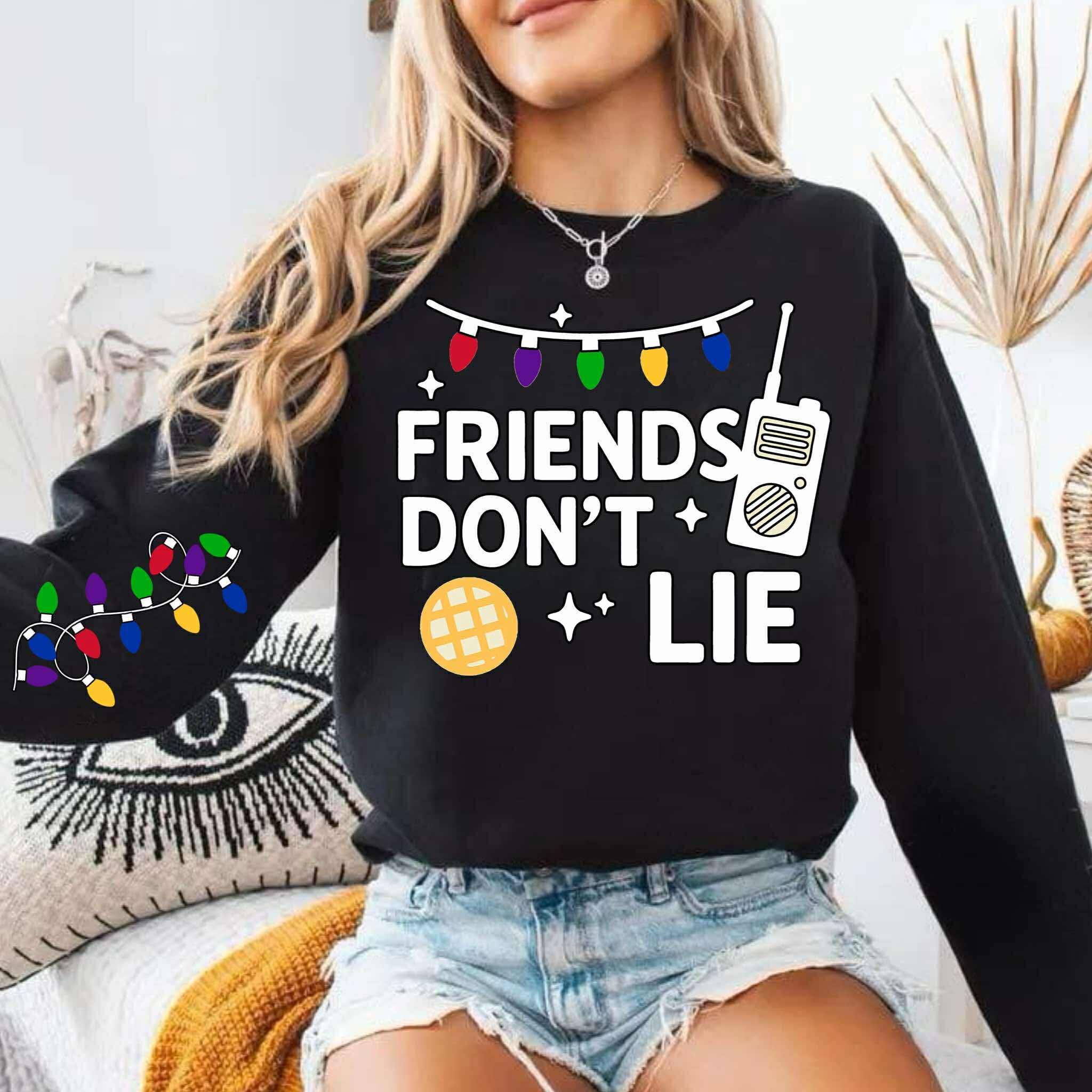 Friends Don’t Lie (Front) w/ Christmas Lights Sleeve